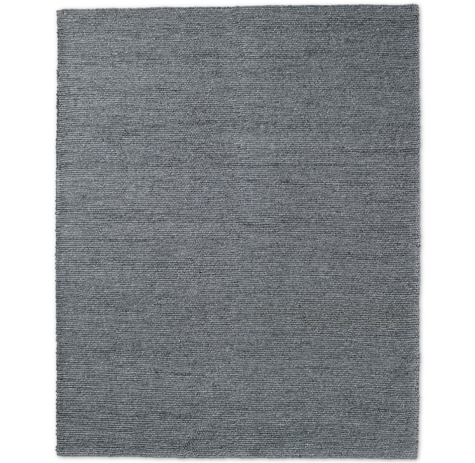 Shaded Loop Rug - Grey