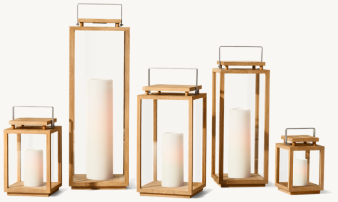 Treviso Teak Lantern