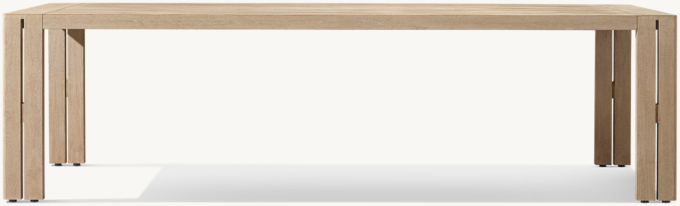 Matira Teak Rectangular Dining Table