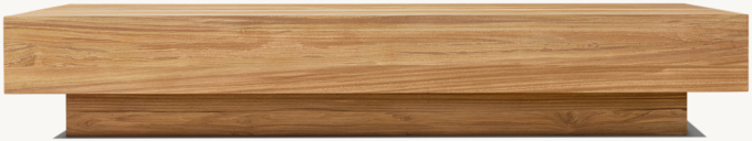 Cape Town Teak Rectangular Coffee Table  