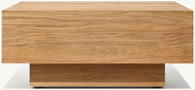 Cape Town Teak Square Side Table