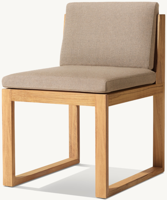 Cape Town Teak Side Chair 