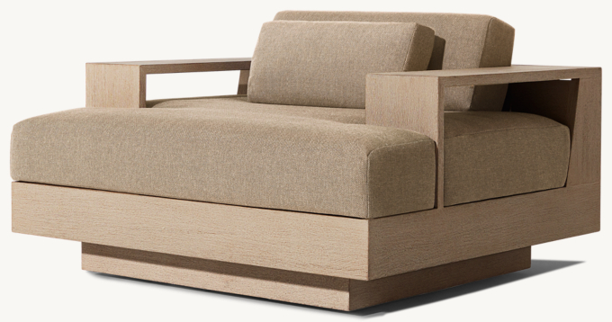 Cape Town Teak Lounge Chair 