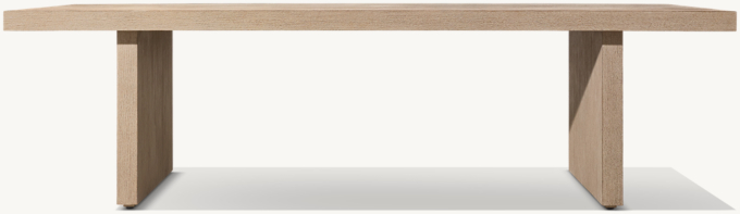 Cape Town Teak Rectangular Dining Table
