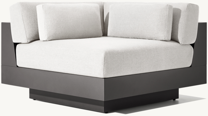 Three Quarter view of Cape Town Corner Chair Cushions 