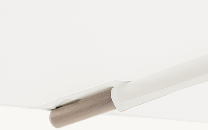 Detail view of Tuuci® Ocean Master Mega Max Center Post Umbrella 