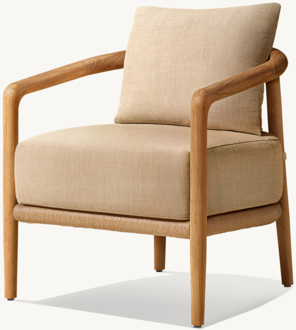 Evia Teak Lounge Chair 