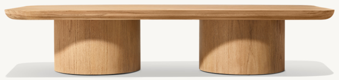 Oslo Teak Rectangular Coffee Table