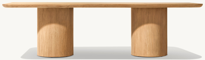 Oslo Teak Rectangular Dining Table
