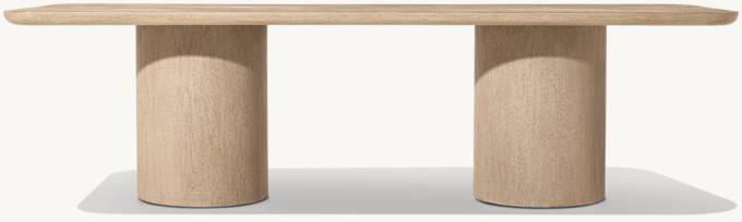 Oslo Teak Rectangular Dining Table