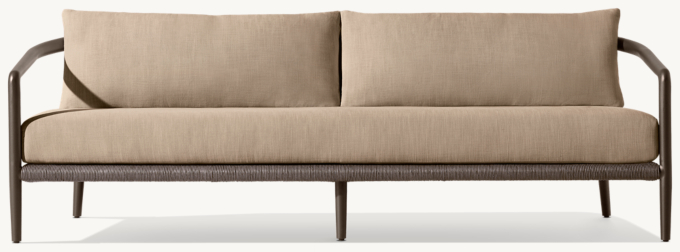 Evia Aluminum Sofa 