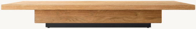 Cortona Teak Rectangular Coffee Table