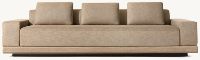 Cortona Teak Sofa