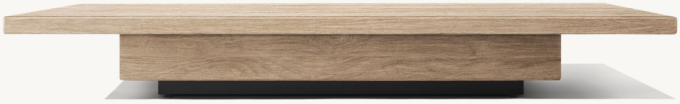 Cortona Teak Rectangular Coffee Table