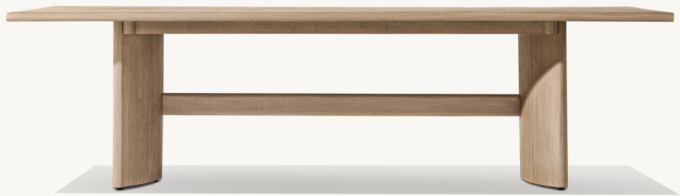 Trieste Teak Rectangular Dining Table