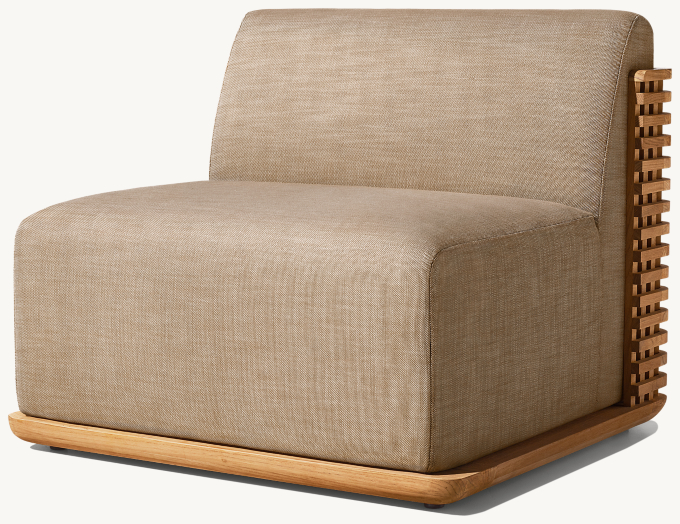 Trelica Teak Lounge Chair 