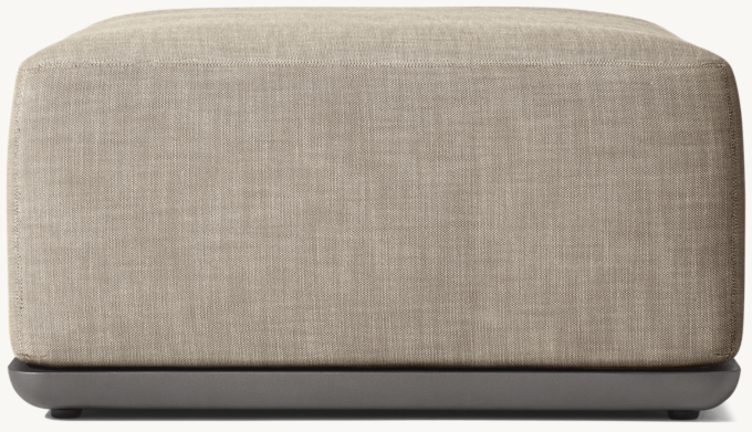 Trelica Aluminum Modular Ottoman