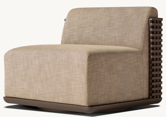 Trelica Aluminum Swivel Lounge Chair