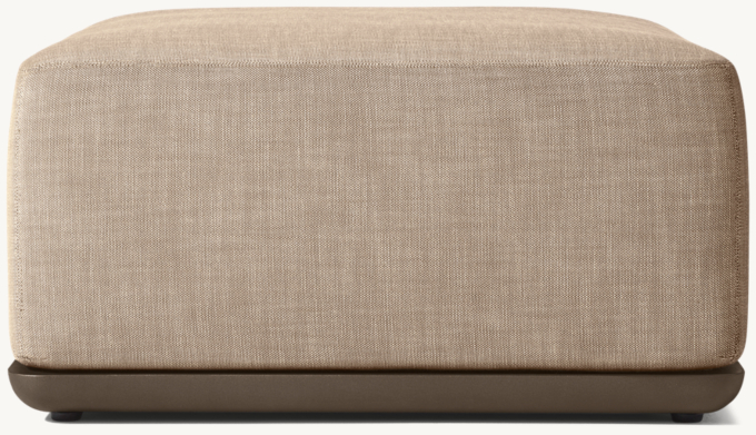Trelica Aluminum Modular Ottoman
