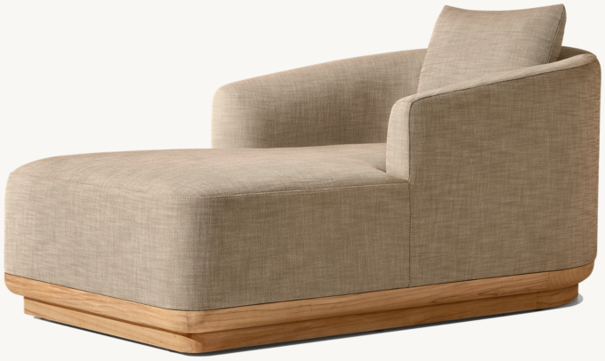 Oslo Teak Chaise