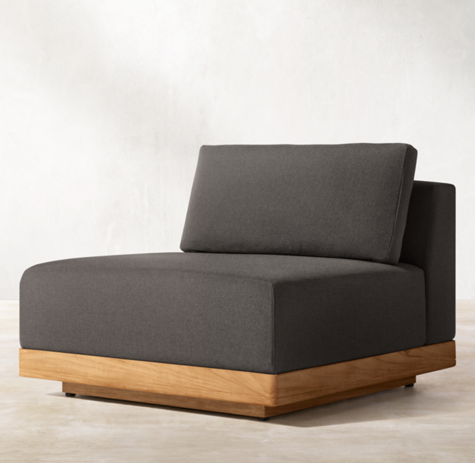 Santos Teak Lounge Chair Cushion Covers