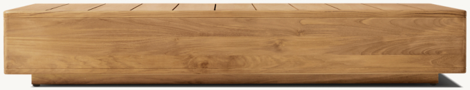Santos Teak Rectangular Coffee Table