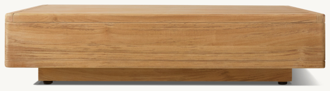 Santos Teak Square Side Table