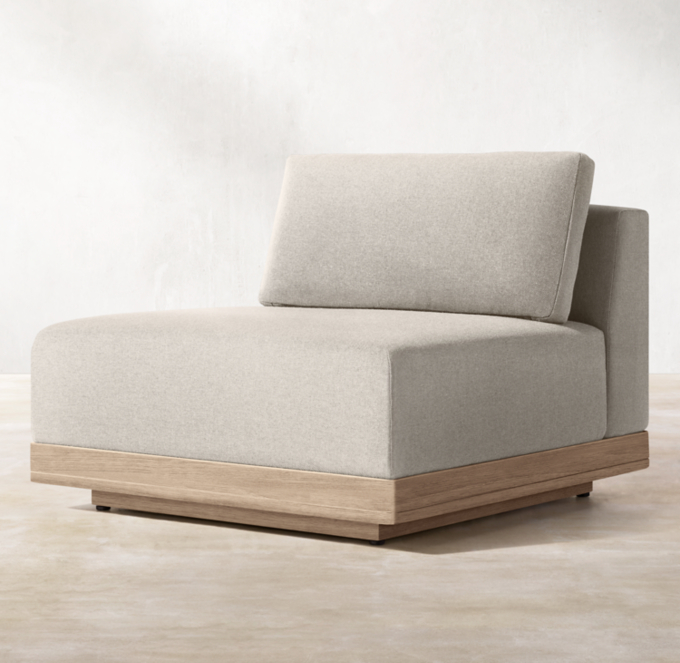 Santos Teak Lounge Chair Cushion Covers