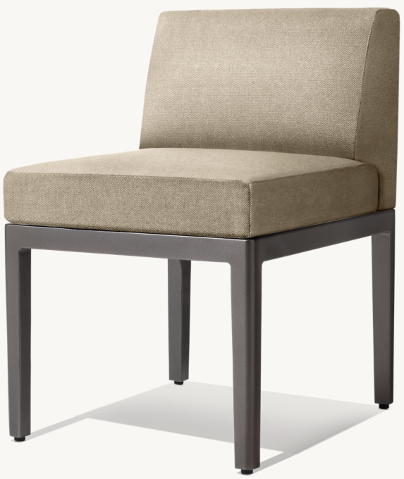 Santos Aluminum Dining Side Chair