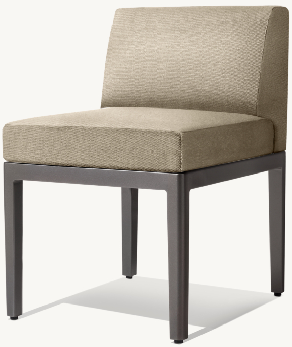 Santos Aluminum Dining Side Chair