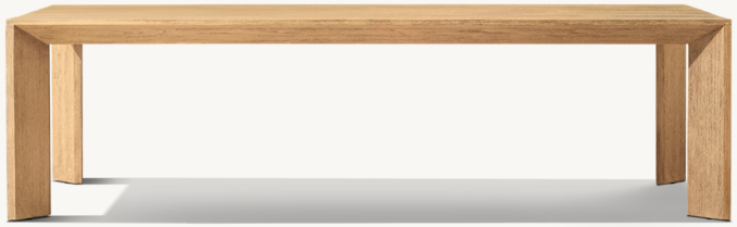 Arles Rectangular Dining Table | RH