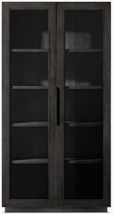Cela Shagreen Glass Cabinet 