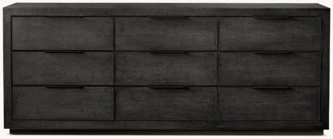Cela Shagreen 9-Drawer Dresser 