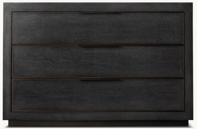 Cela Shagreen Single Extra-Wide Vanity BASE