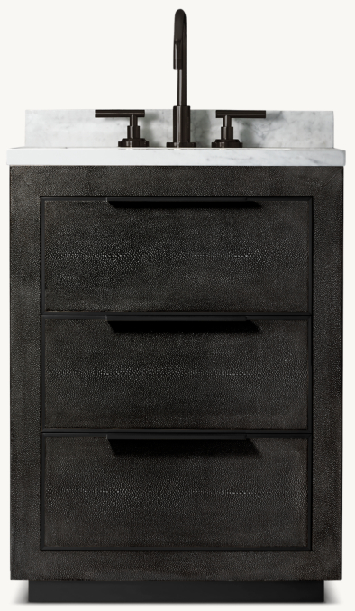 Cela Shagreen Powder Vanity 