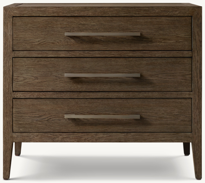 French contemporary closed nightstand discount