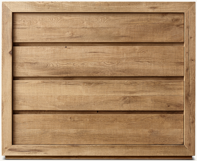 Reclaimed Oak 4-Drawer Dresser