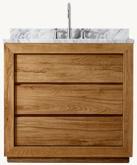 Reclaimed Oak Single Vanity