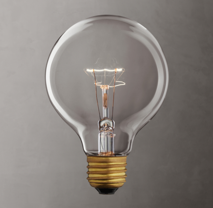 40W G80 E26 INCANDESCENT CLEAR BULB