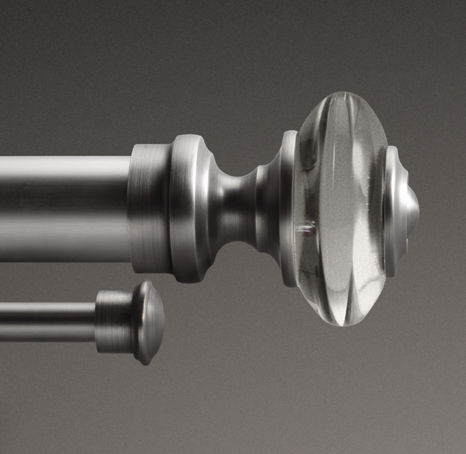 Custom Estate Crystal Knob Finials