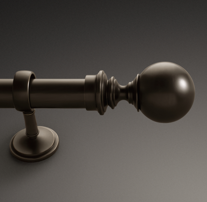 Custom Estate Metal Ball Finials