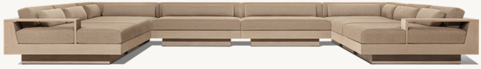 Cape Town Teak Customizable Modular Daybed