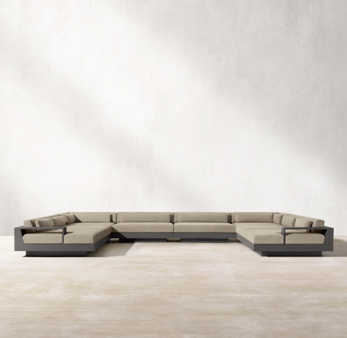 Cape Town Aluminum Customizable Modular Daybed