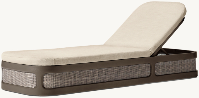 Trieste Aluminum Chaise 