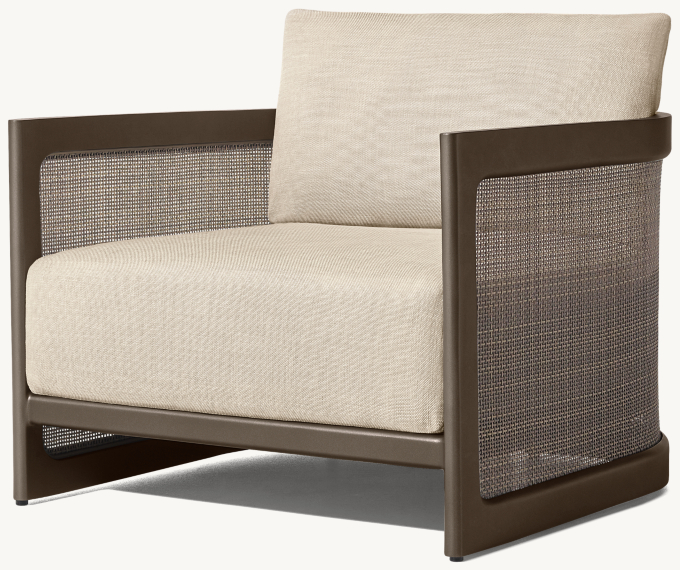 Trieste Aluminum Lounge Chair 