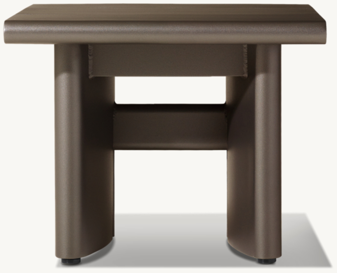 Trieste Aluminum Side Table