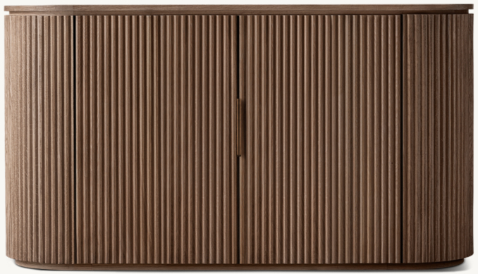 Front view of Byron Double-Door Sideboard 