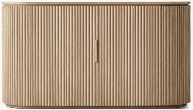 Front view of Byron Double-Door Sideboard 