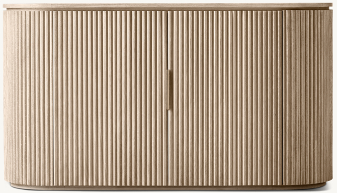 Front view of Byron Double-Door Sideboard 