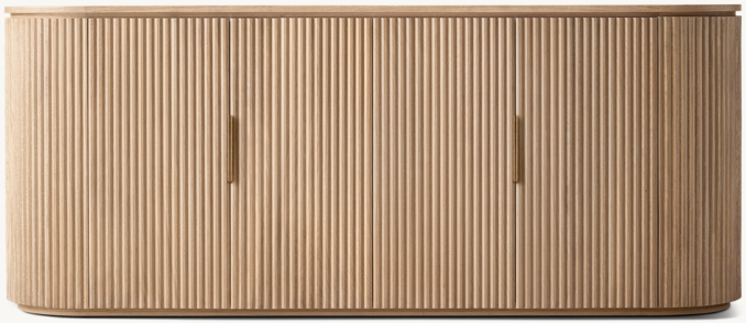 Front view of Byron 4-Door Sideboard 